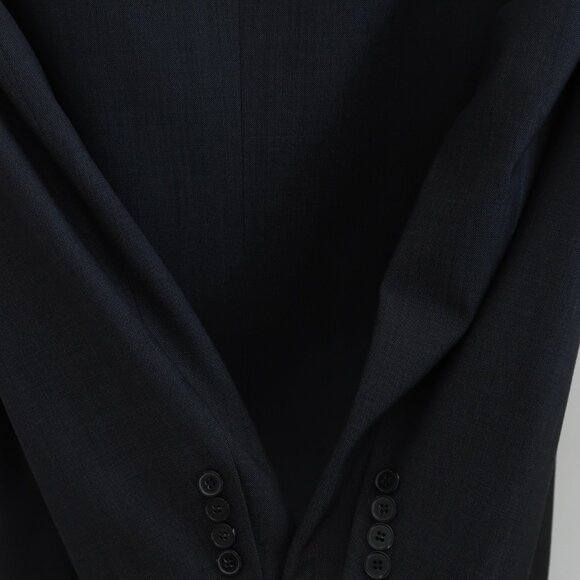 Ermenegildo Zegna Charcoal Nailhead Blazer - 46L - Picture 3 of 5